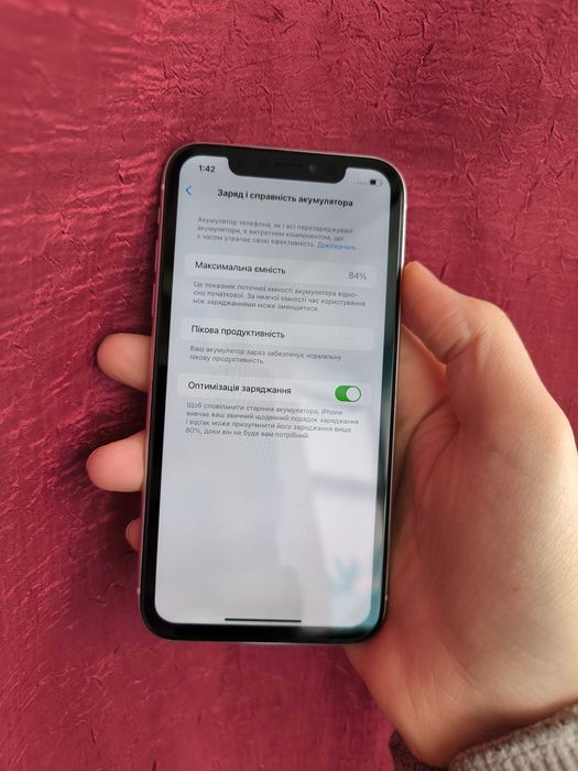 Apple iPhone XR 128 ГБ White Neverlock