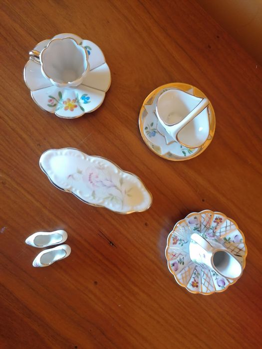 Conjunto peças mini decoração