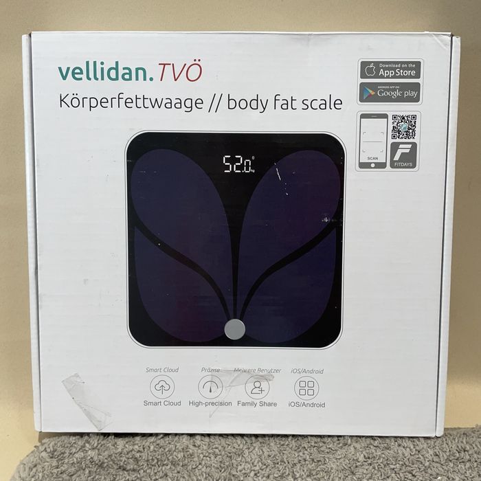 Vellidan.care Waga łazienkowa z analiza ciała SMART