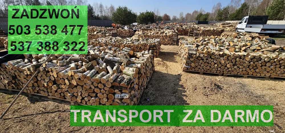 Drewno do pieca i do kominka  - transport GRATIS !
