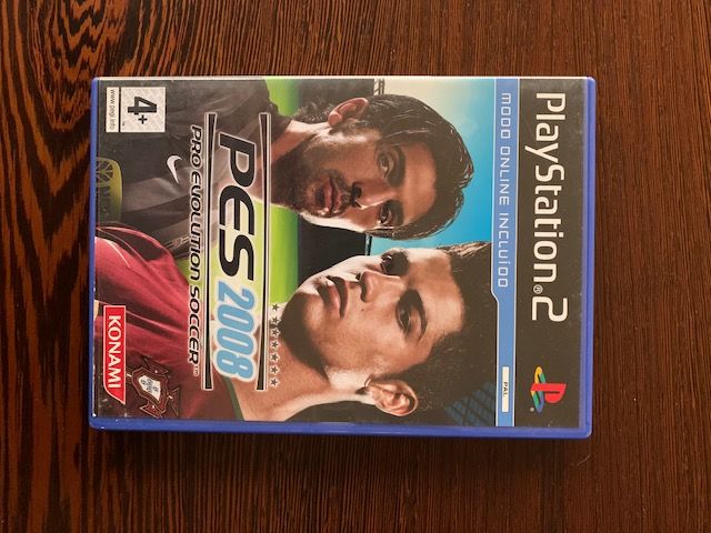 Jogo Playstation 2 - PES 2008 - PRO EVOLUTION SOCCER
