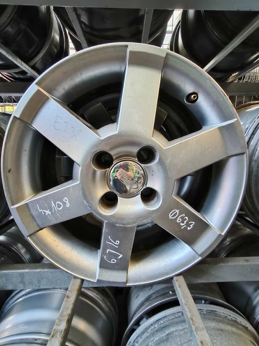 Felgi aluminiowe R16 4x108 OC 63,3 Wulkanizacja Szczeci Pomorzany