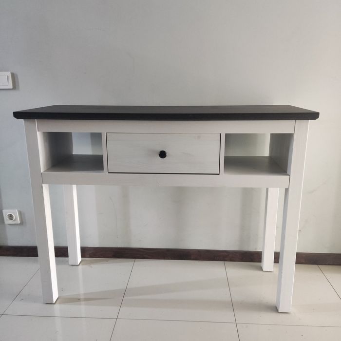 Toaletka konsola komoda Hesen modrzew sibiu jasny 114cm z szuflada