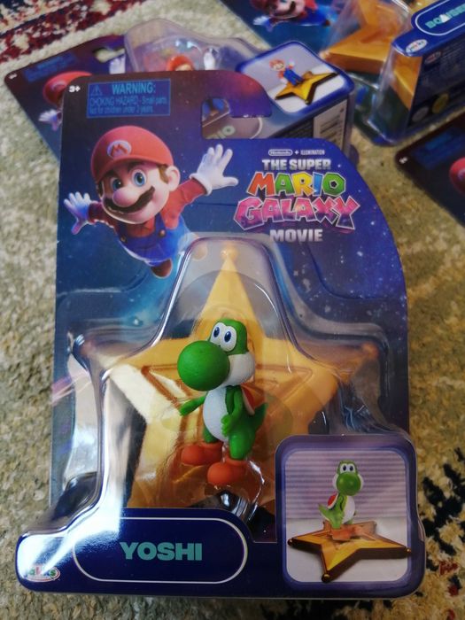Bonecos Super Mário galaxy movie