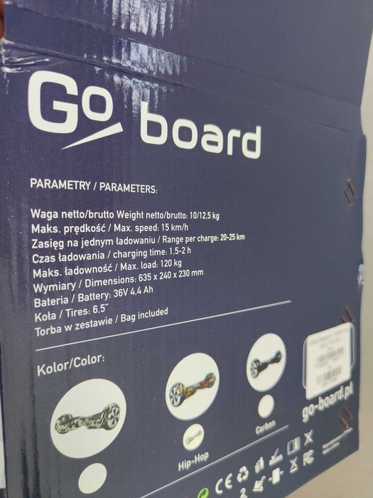 Deskorolka elektryczna Hoverboard GOBOARD Elegance 6,5
