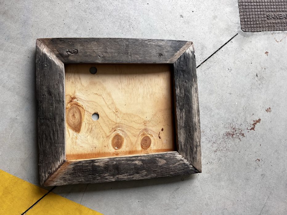 Molduras madeiras rústica