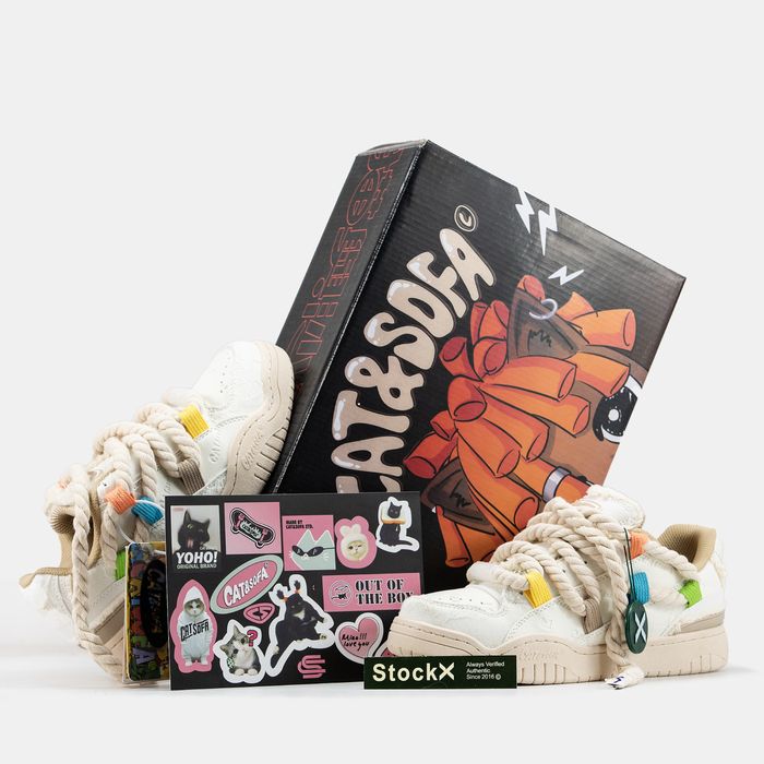 Кеди Cat & Sofa Dreadlocks Ruined Lace