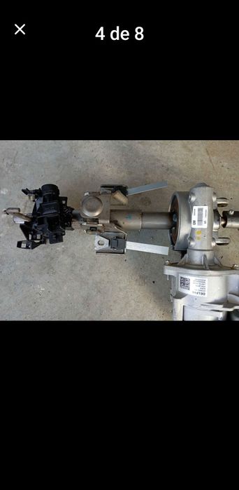 Peca de carro columa direção