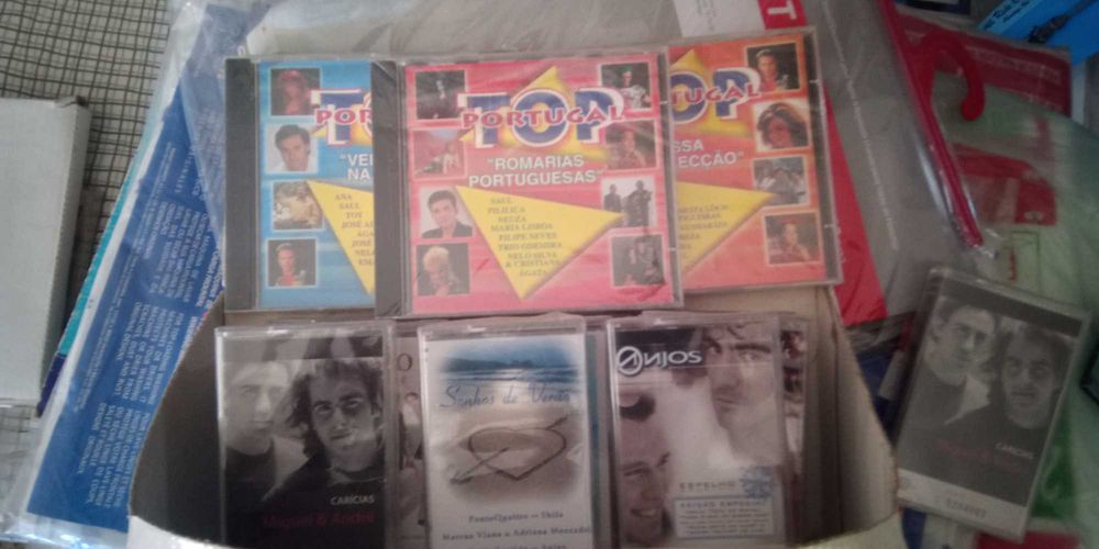 Retro Equipamentos CD´s / K-7 / VHS