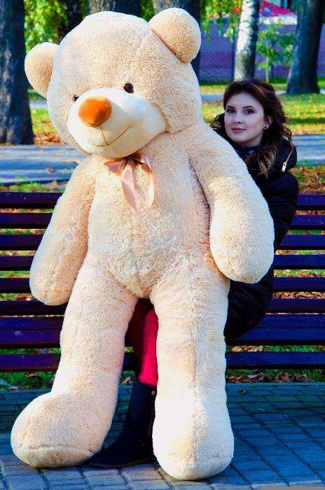 Великий плюшевий ведмедик Рафаель 180 см РОЗПРОДАЖ!