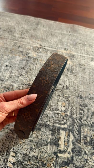 Pasek do torebki Louis Vuitton monogram brąz