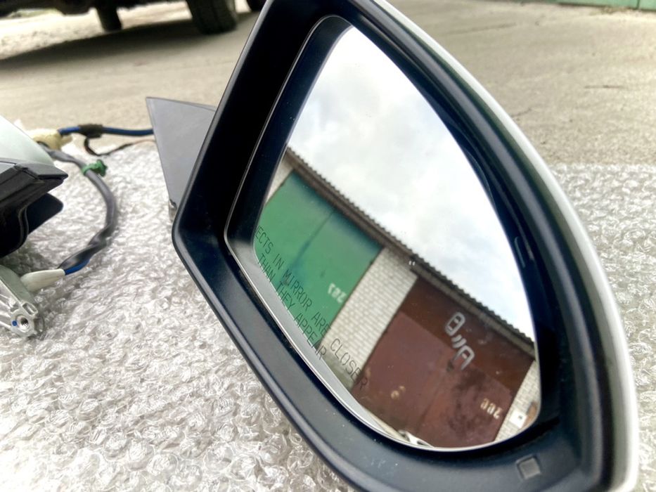 Зеркало со слепыми зонами golf 7 gti, капот гольф гти, крыло левое мк7