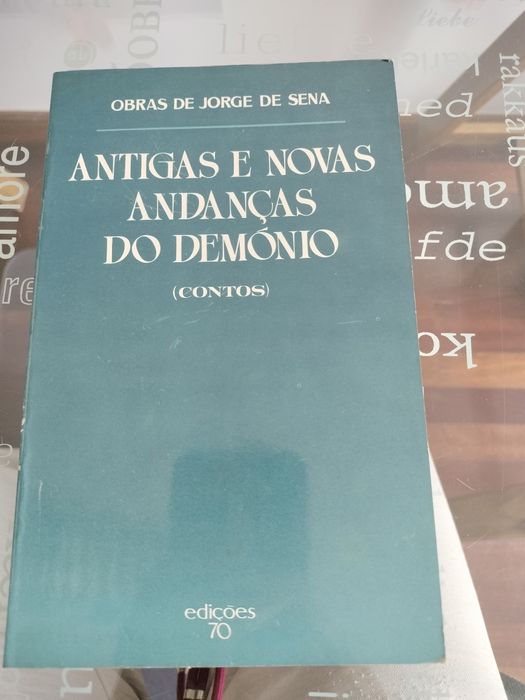 Livro Antigas e Novas Andanças do Demónio - Jorge de Sena