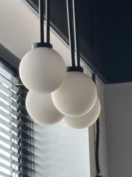 Lampy wiszące Orlicki LOFT owe szklana kula