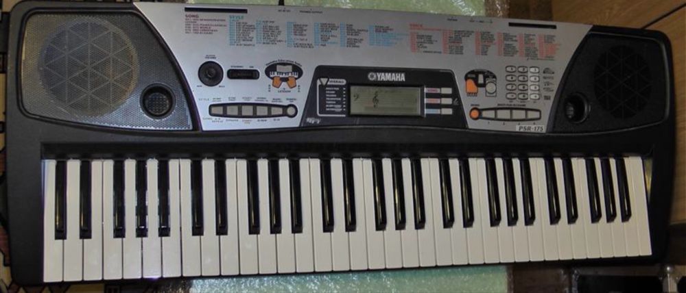 Синтезатор Yamaha PSR-125;PSR-175;PSR-275 для навчання та гри