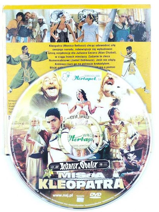 Asterix & Obelix Misja Kleopatra film DVD