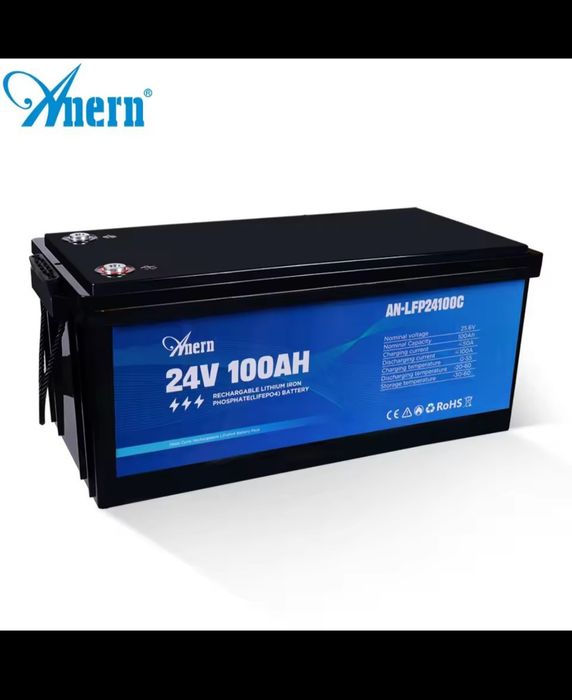 ANERN AN-LFP24100C LiFePO4 25.6V 100Ah (2.56 kWh) Батарея