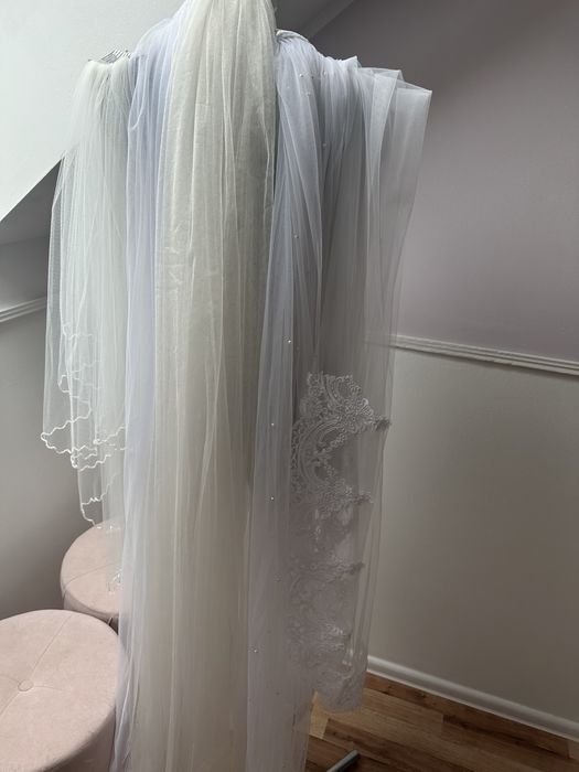 Welony ślubne biale ivory