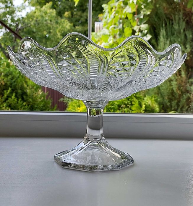 Ваза конфетница фруктовница винтажная