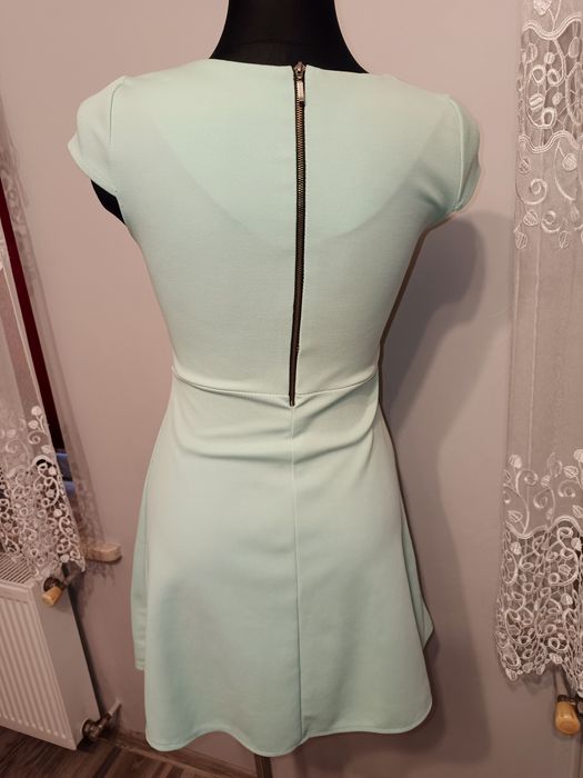 Sukienka damska miętowa r. 38