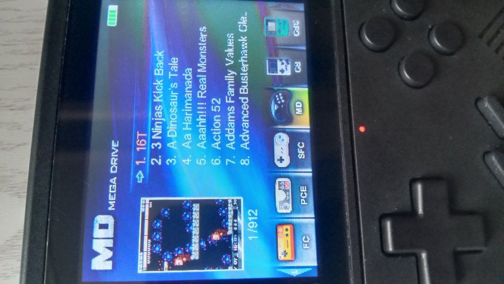 Портативна ігрова приставка 6000 ігор,7 ємуляторів,SUP Plus.Sega,Dendi