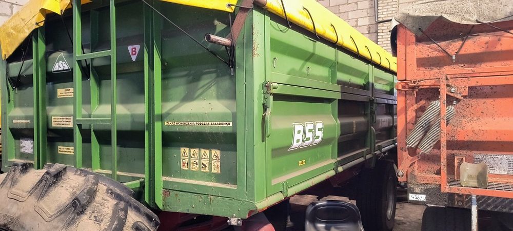 Przyczepa 8 t solidna rama