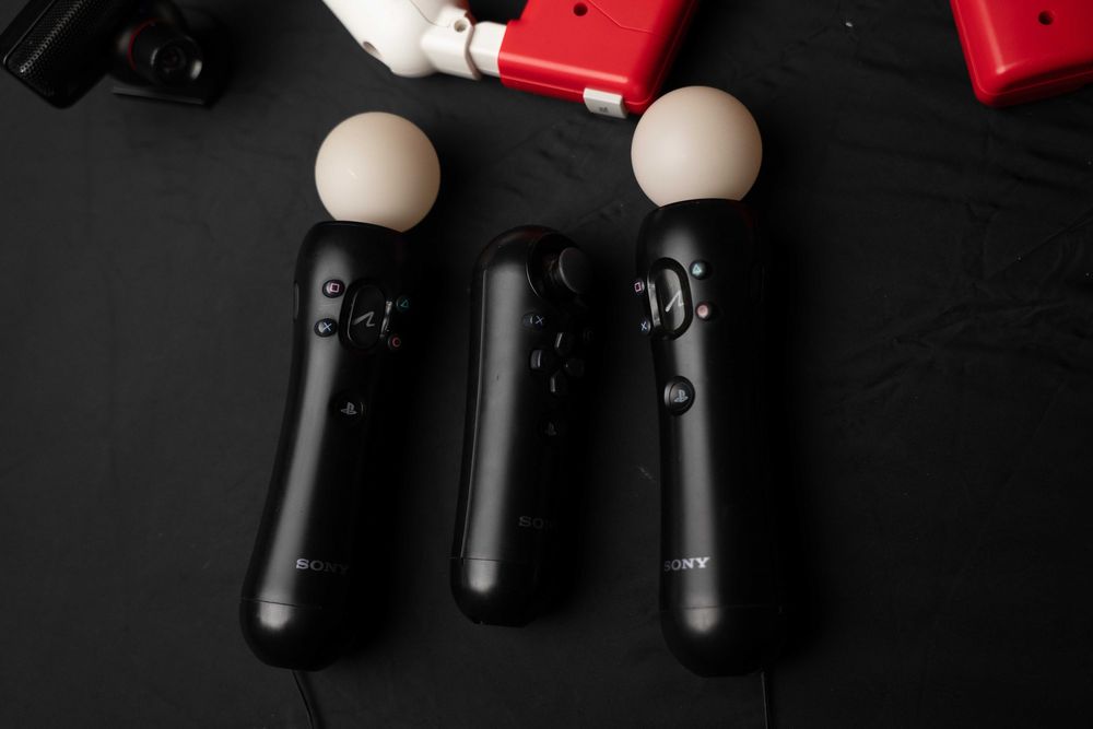Повний ігровий комплект Sony PS Move Sharp Shooter + 3 контролери + Камера