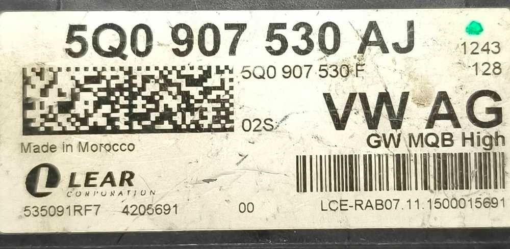 Módulo Electrónico VW PASSAT B8 (3G2, CB2) ano 2015