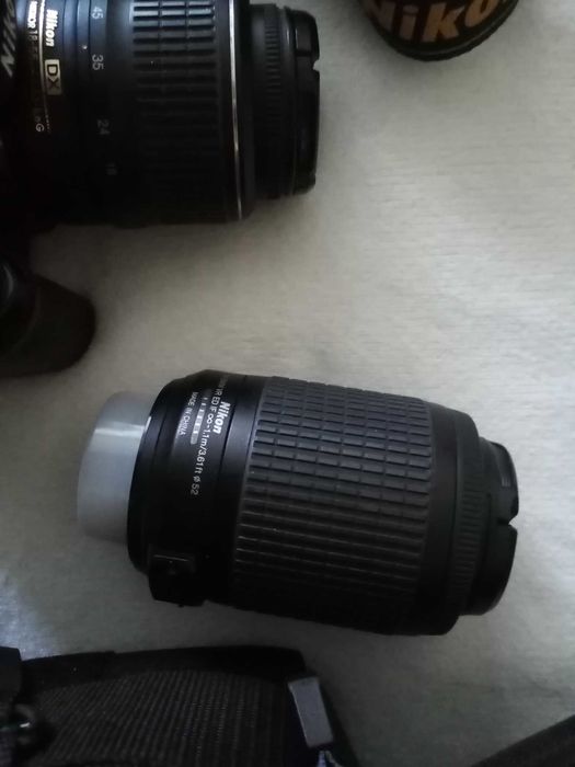 Aparat Nikon D80 + obiektywy +lampa