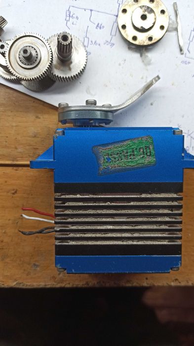 Сервопривод 150кг. SERV 01.02-150-15-PWM