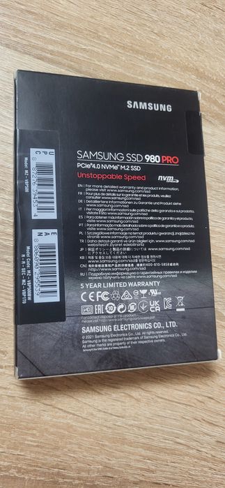 Samsung 980 pro 500gb