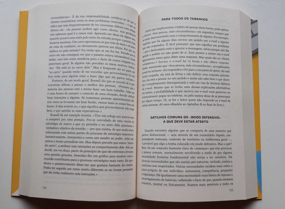 Livro "Tenha um bom dia" de Caroline Webb