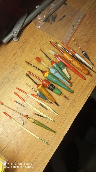 Retro stare spławiki wędkarskie