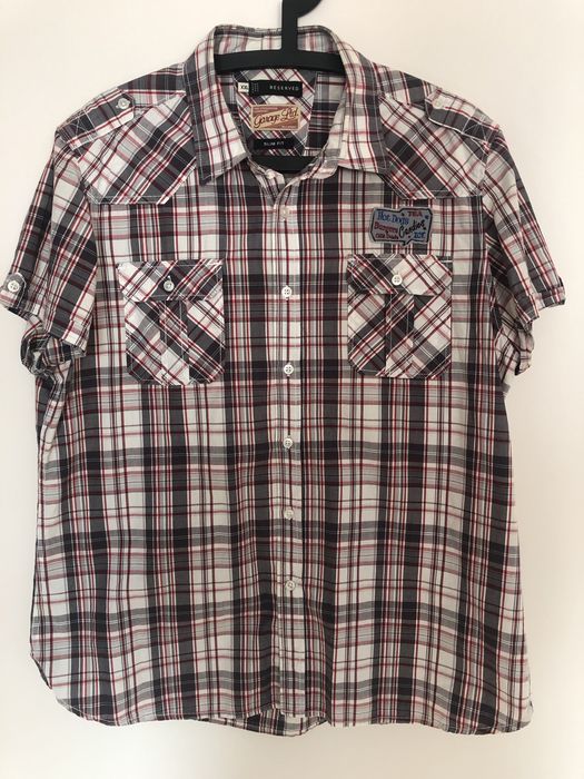 Koszula w kratkę rozm XXL