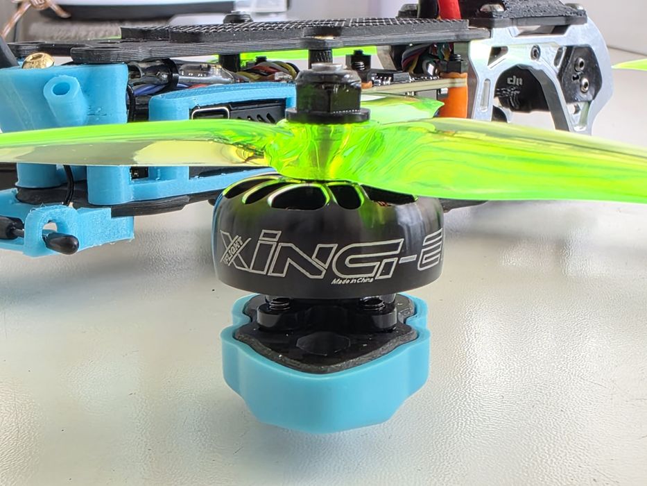 FPV дрон (квадрокоптер) Mark-5 DC O3 Air Unit, ELRS GPS, Цифра DJI O3 або DJI O4 Pro