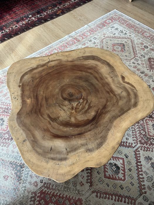 Mesa centro Madeira rustica