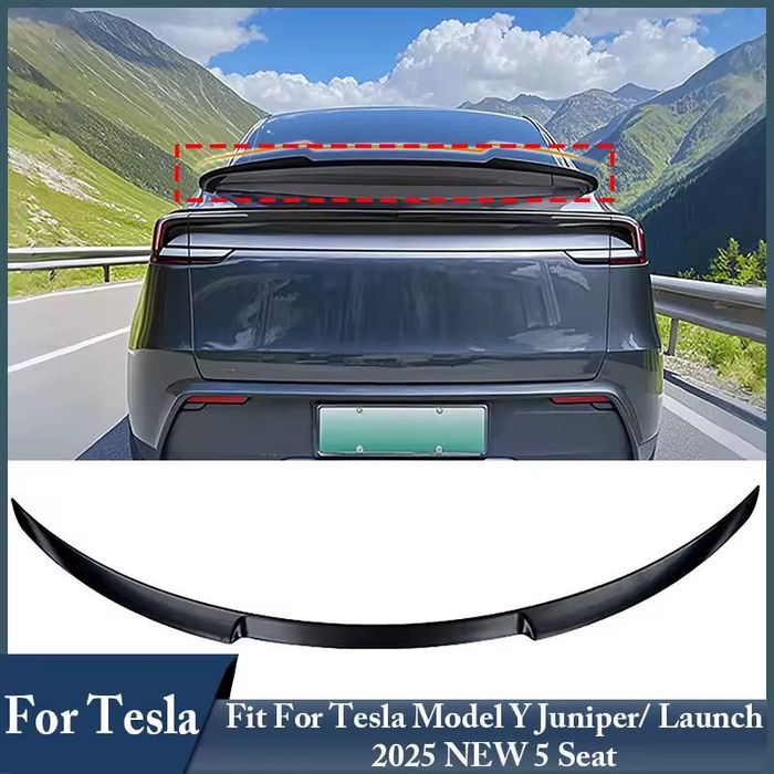 Спойлер Tesla Model Y накладка на багажник ляду бленда антикрыло тесла
