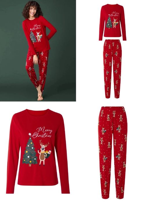 Женская пижама с рождественским принтом Esmara размер S; L