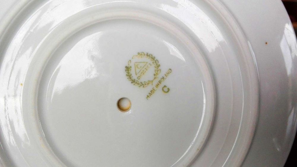 Stara sosjerka PRL porcelana Chodzież vintage