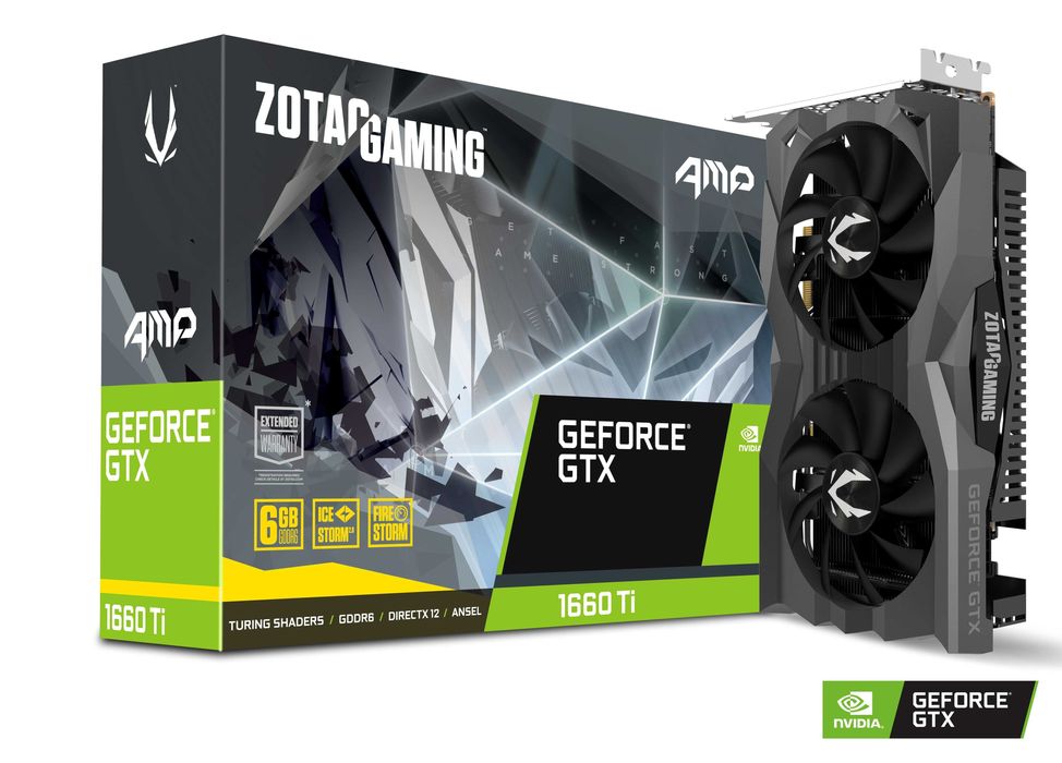 Graphics Card - Zotac Gaming GeForce GTX 1660 Ti64730219550723120