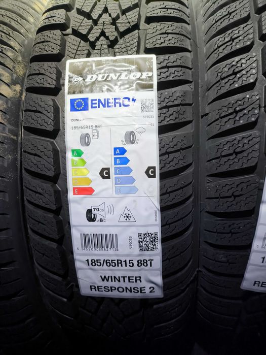 Нова Зимня резина 2025  Dunlop winter response 2 185/65 R15 88t