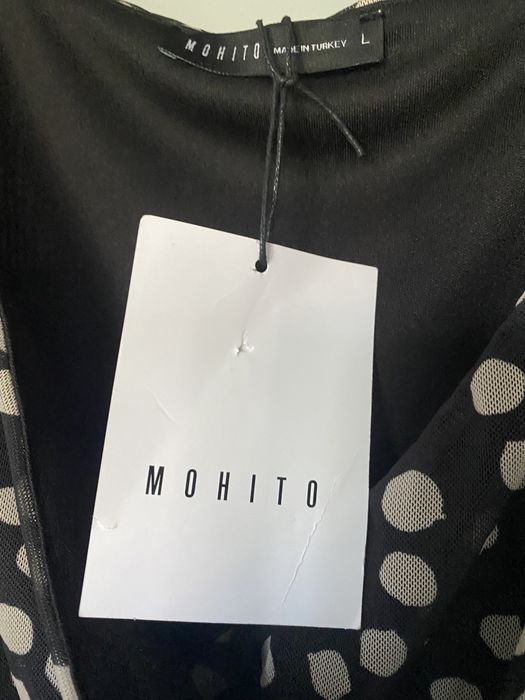 Sukienka w groszki, nowa Mohito rozm. L