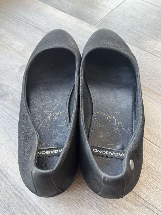 Кожаные туфли балетки Vagabond 37