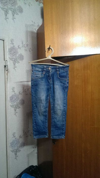 Хорошие Детские джинсы на девочку рост  92 см бренда Marions Kids Fashion