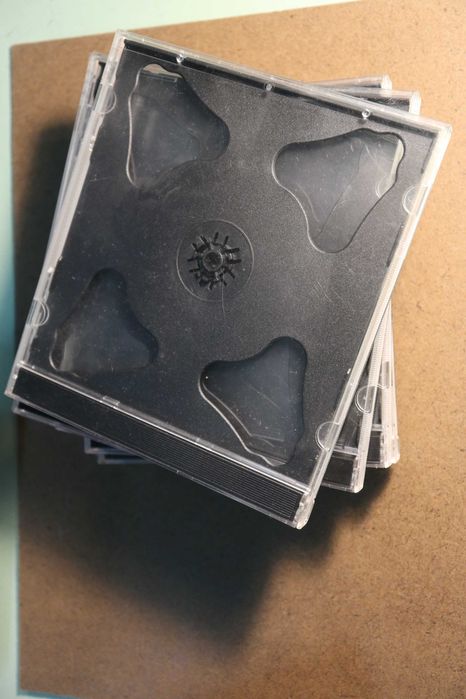 Caixas de Cd's para 1 cd/dvd ou 2 cd's/dvd's