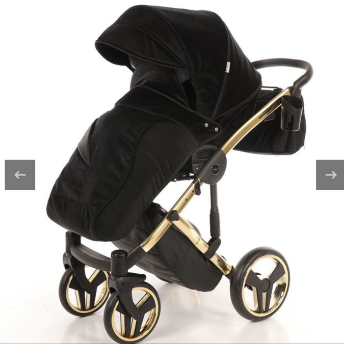 Універсальна коляска 2 в 1 Junama Diamond gold