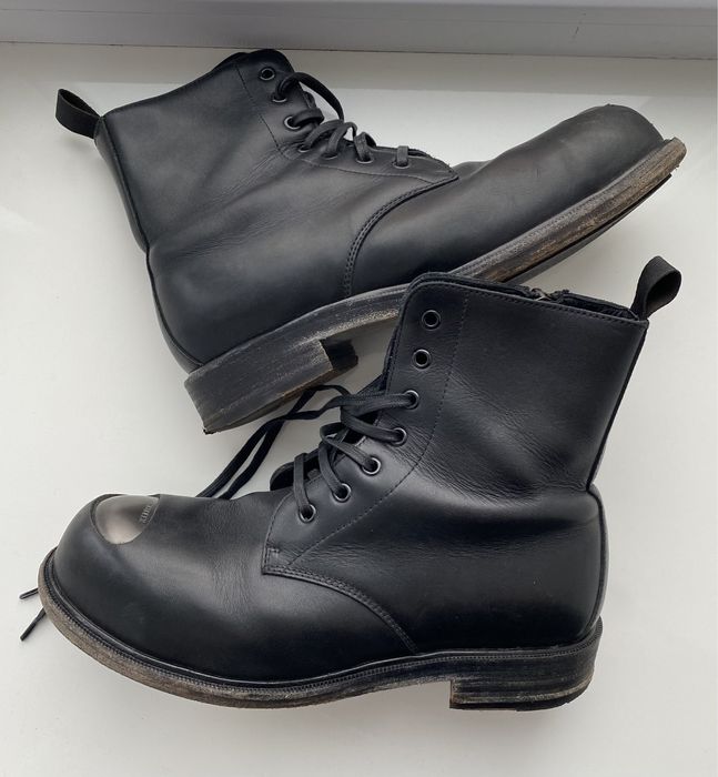 Черевики шкіряні вінтажні Alexander McQueen Ankle Boots