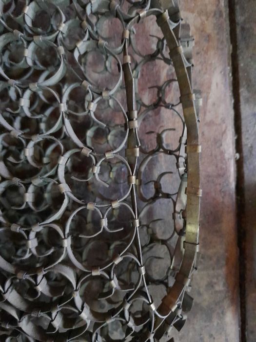 Torebka, siatka mosiężna ręczna robota