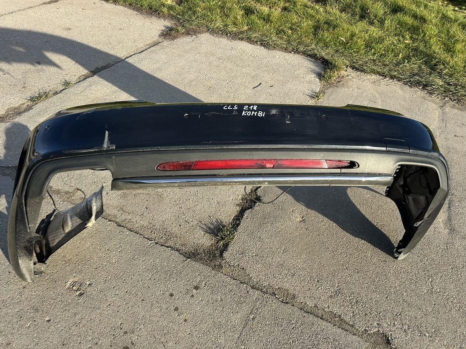 mercedes CLS 218 kombi AMG zderzak tyl kompletny PDC
