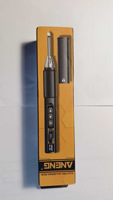 портативний паяльник ANENG SL108 PD 96W QC, OLED-дисплей, 100–450°C